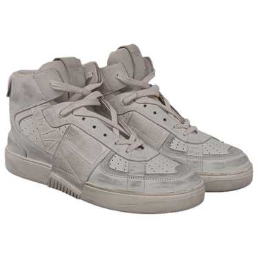 【VALENTINO GARAVANI】VL7N レザー ハイカットスニーカー VALENTINO GARAVANI VL7N スムース&ペブル加工レザー ハイカット