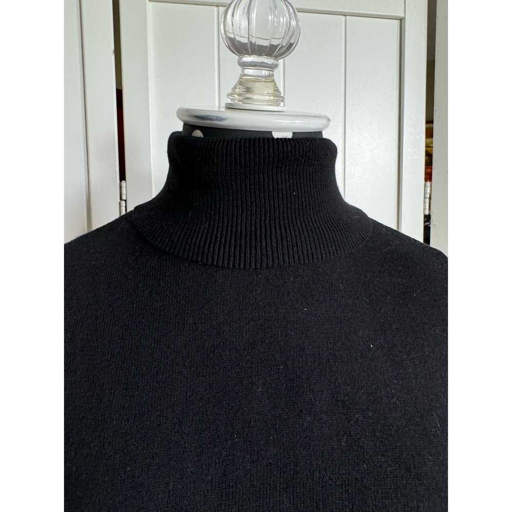 Chicos Chico's Womens Sweater Sz 0 S 4 Black Fine… - image 6