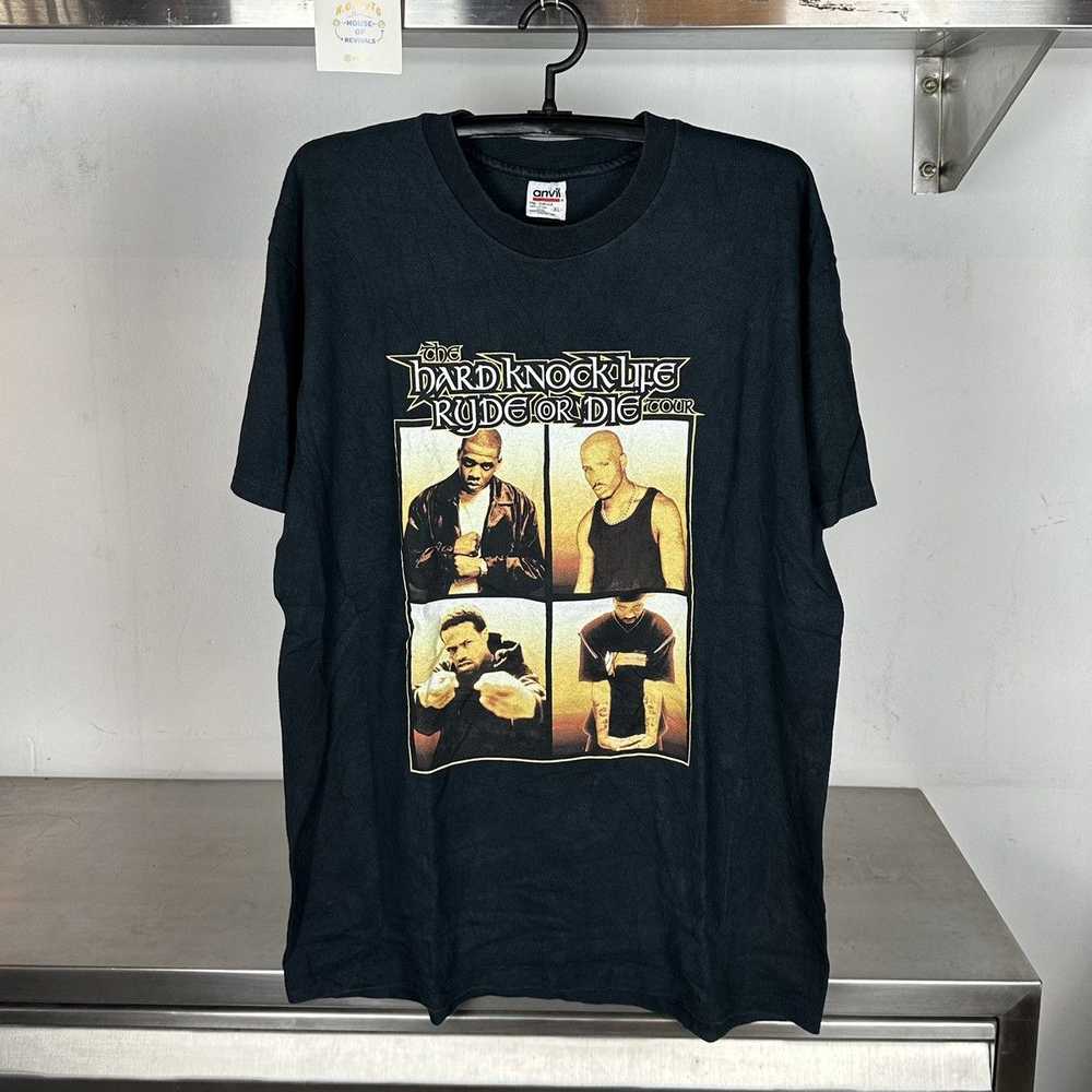 Anvil × Rap Tees × Vintage Vintage 1999 Jay Z DMX… - image 1