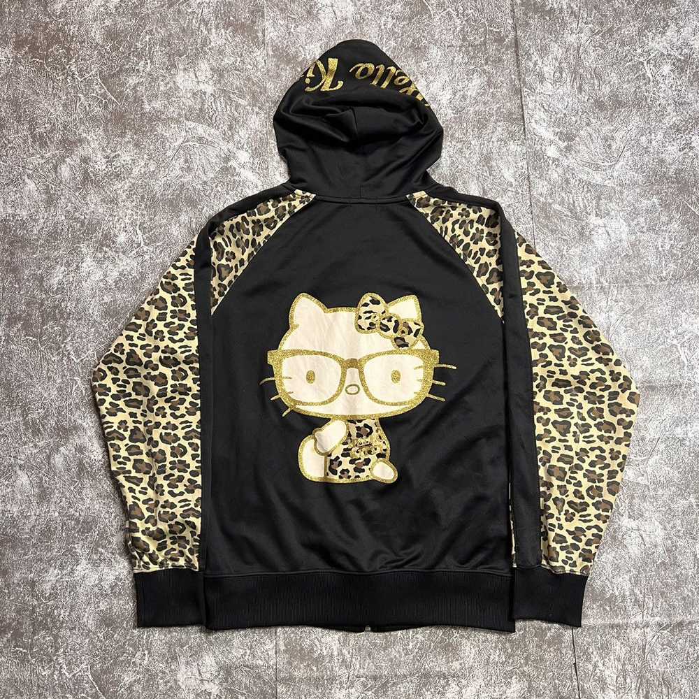 Anima × Japanese Brand Hello Kitty Hoodies Big Lo… - image 1