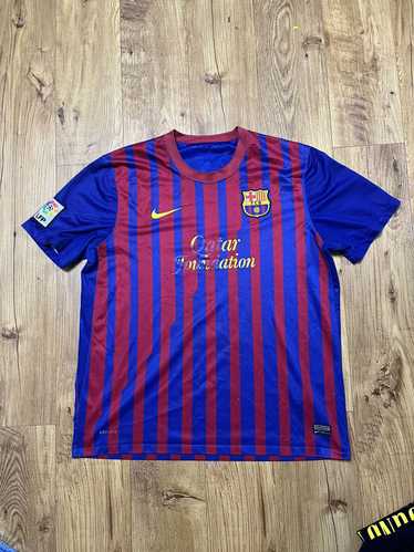 Nike × Soccer Jersey × Vintage 2011-12 Fc Barcelo… - image 1