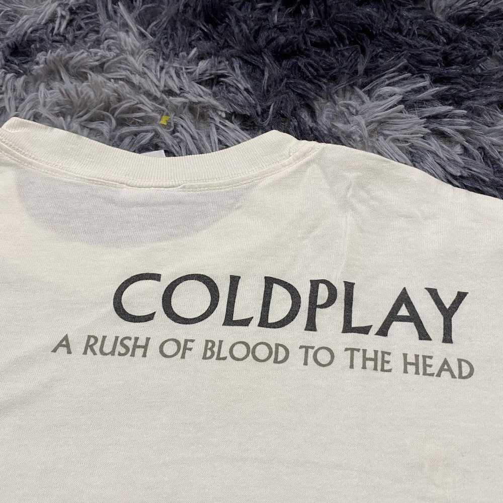 Anvil × Band Tees × Vintage Vintage coldplay band… - image 6