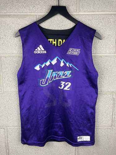 Jersey × NBA × Vintage Vintage Utah Jazz #32 Rever