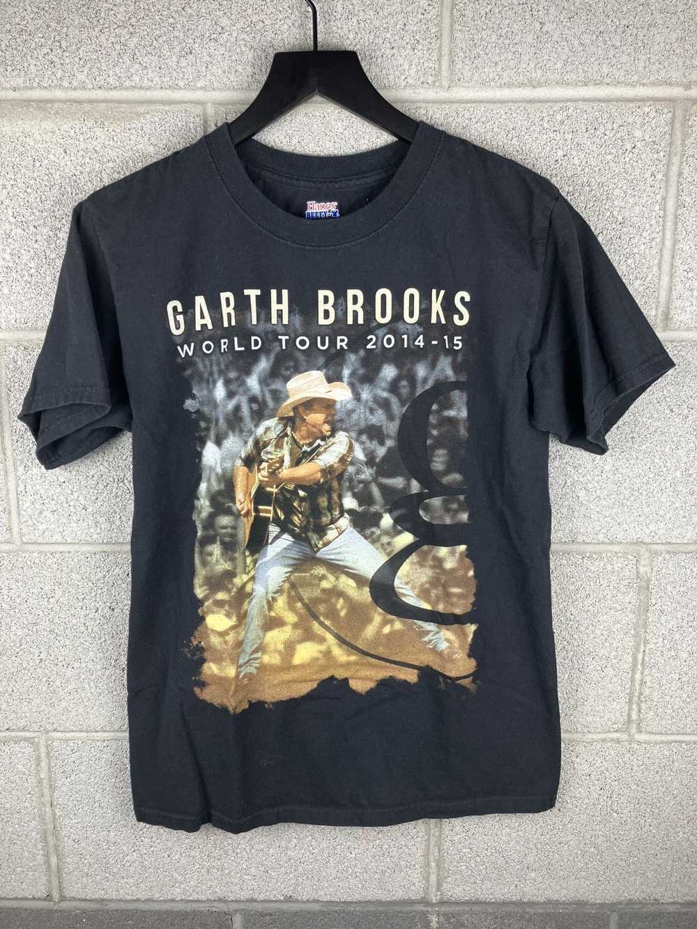 Tee × Tour Tee × Vintage 2014 Garth Brooks World … - image 1