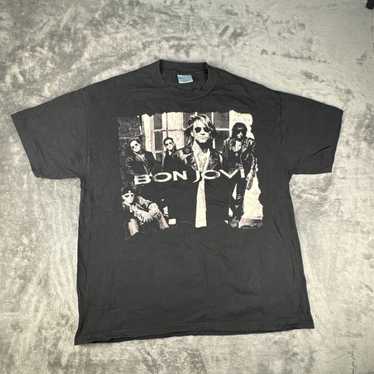 Brockum Vintage 90’s Bon Jovi T-Shirt XL Band Bro… - image 1