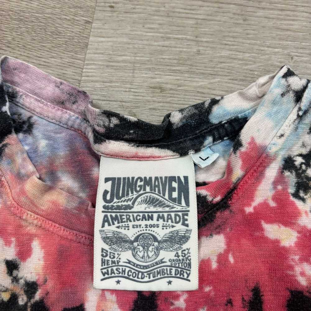 Jungmaven Jungmaven Tie Dye Yin Yang Hemp Short S… - image 6