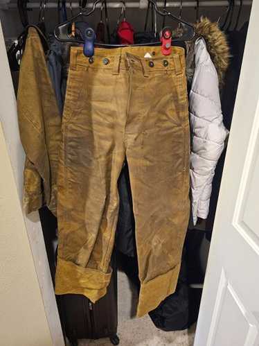 filson double tin pants ダブルニー オイルドパンツ34 Men's Oil Finish Double Tin Cloth Pants | Filson