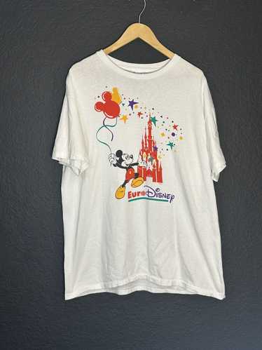 Disney × Vintage 90s Mickey Mouse Disney Euro T Sh