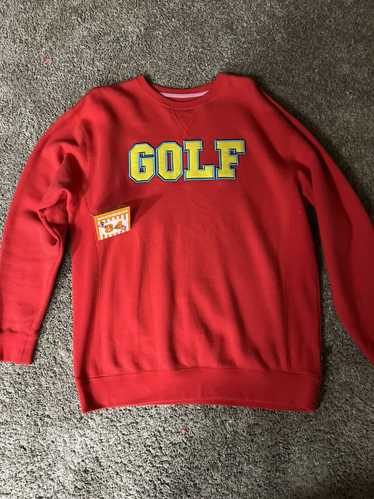 Golf Wang Golf Wang College Sweater Red