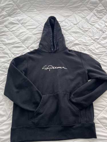 Supreme Supreme Classic Script Hooded Sweatshirt F