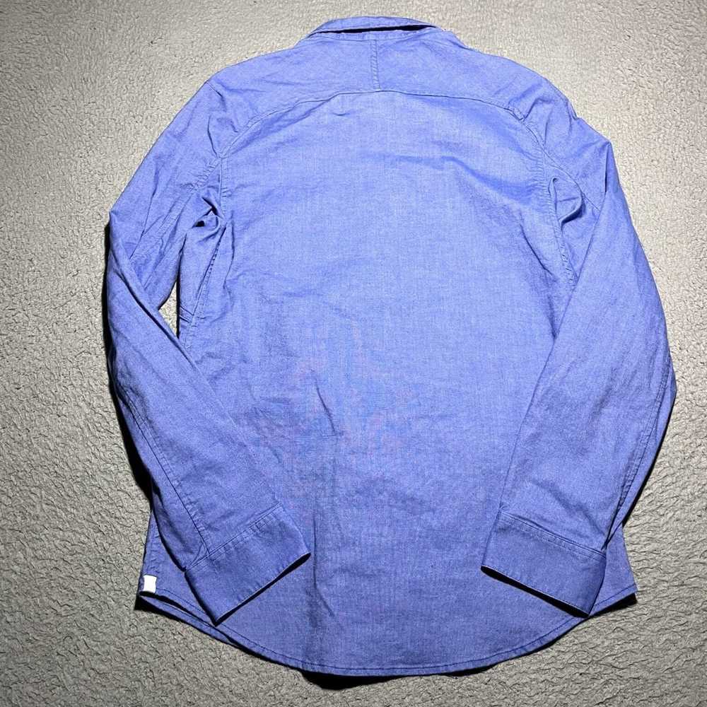 Lululemon Mens Small Blue Long Sleeve Cotton Blen… - image 7