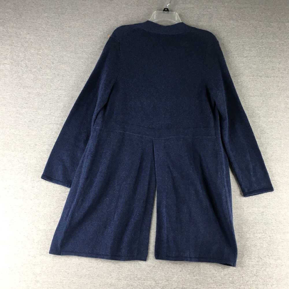 Talbots Women's Large Size Blue Open Front Cardig… - image 8