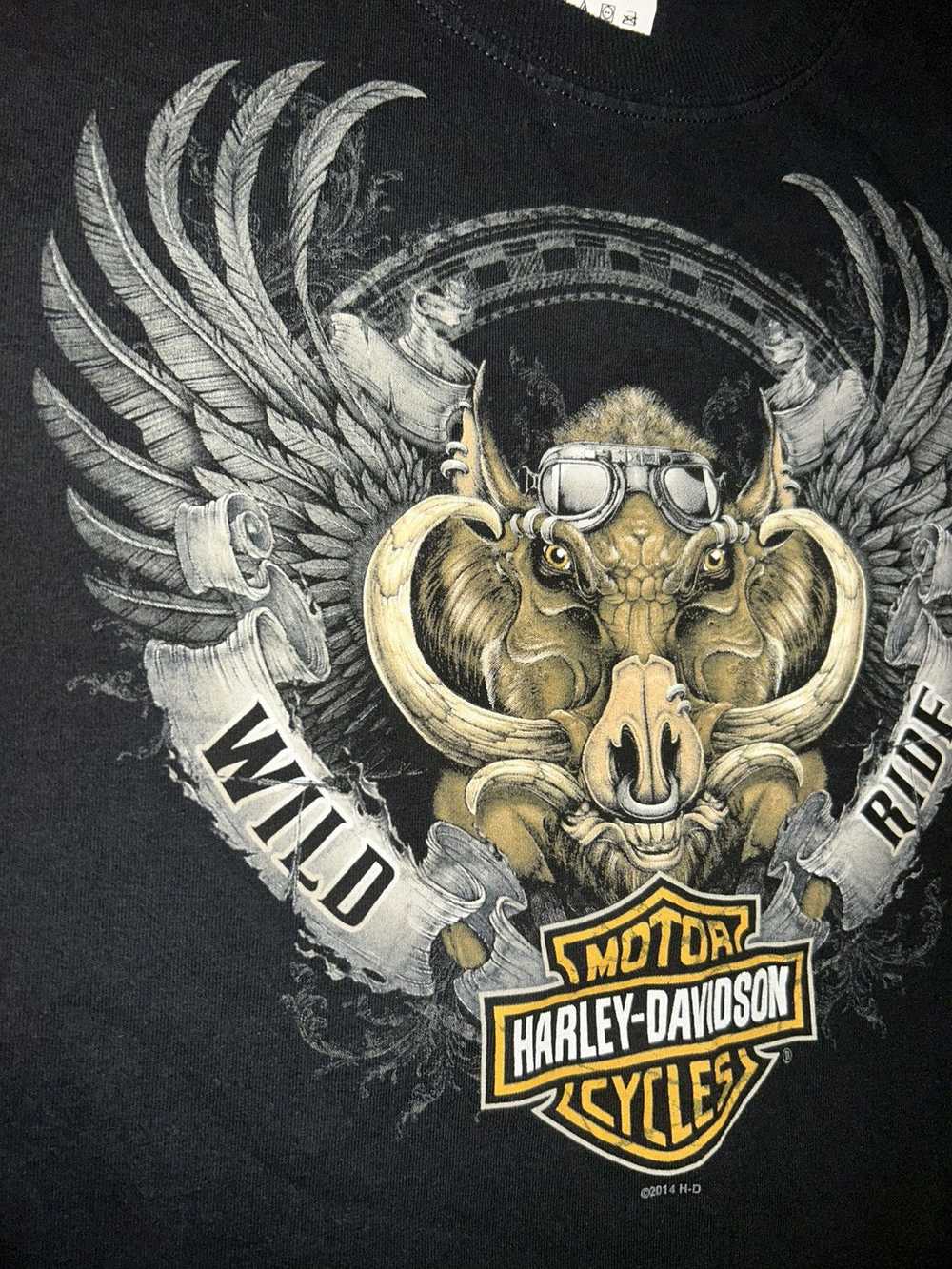 Harley Davidson Harley Davidson wild ride t-shirt - image 4