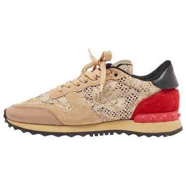 Valentino Garavani Leather trainers - image 1