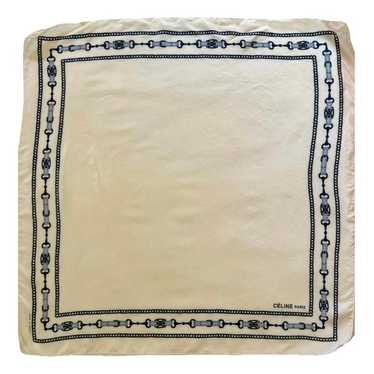 Celine Anneaux de foulards silk scarf