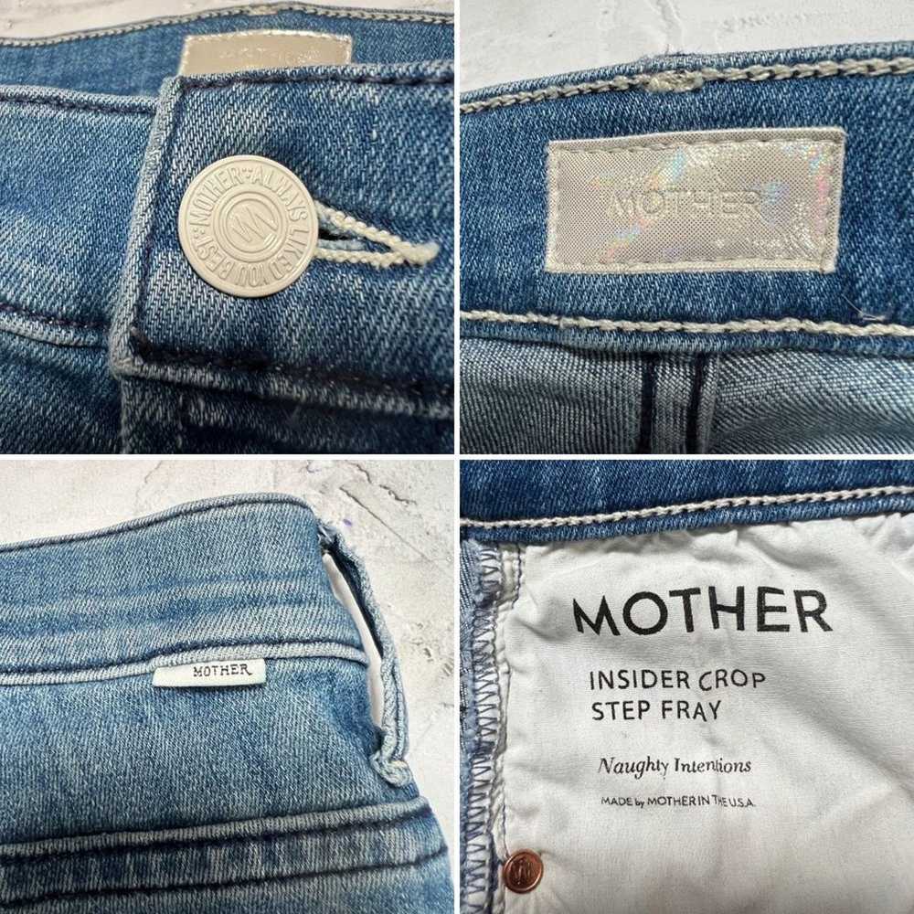 Mother Denim MOTHER Insider Crop Step Fray Jeans … - image 6