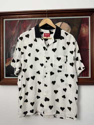 Crazy Shirts × Rare × Supreme Supreme Hearts Rayo… - image 1