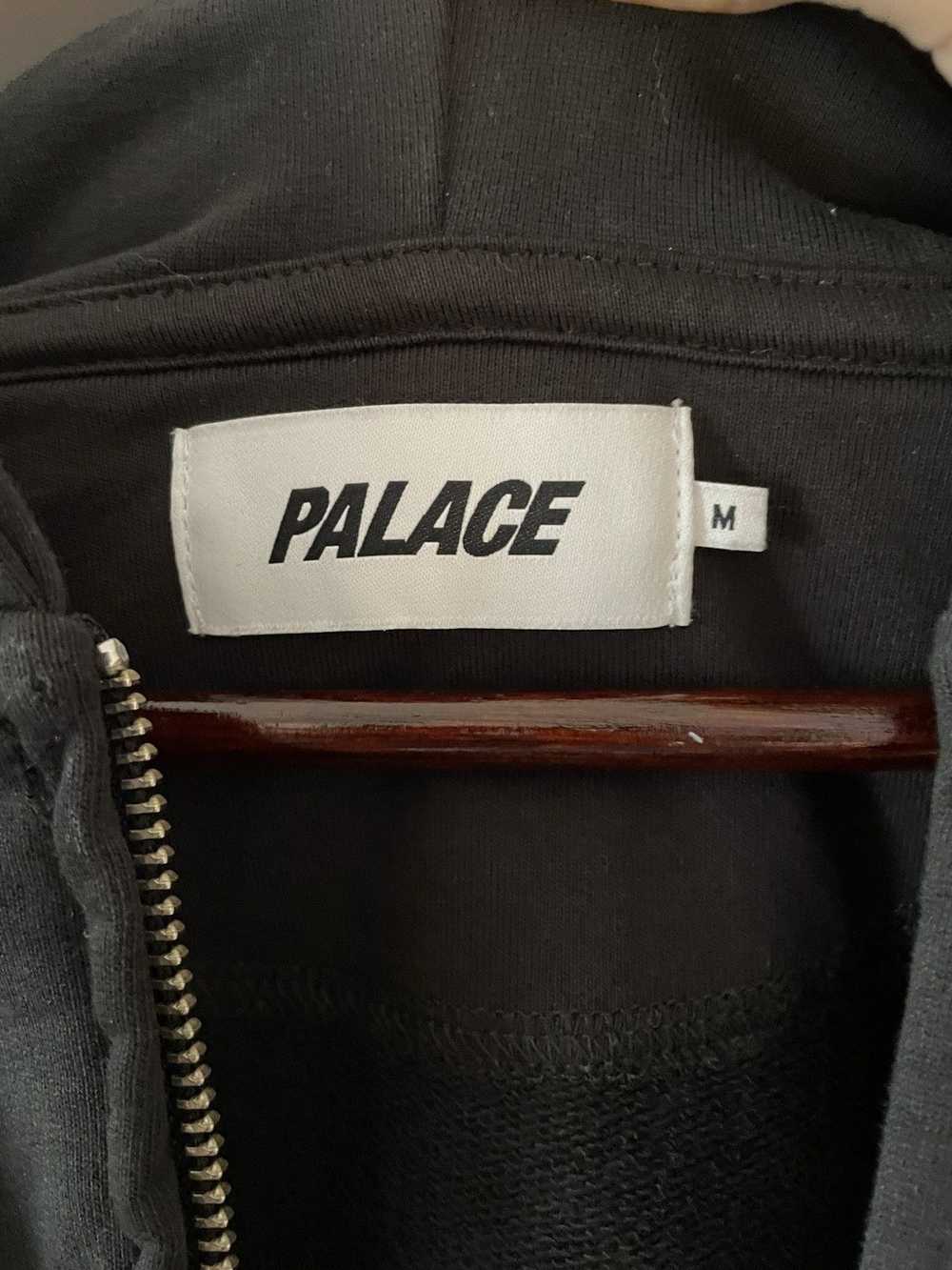 Palace Tri puff print zip hoodie - image 3