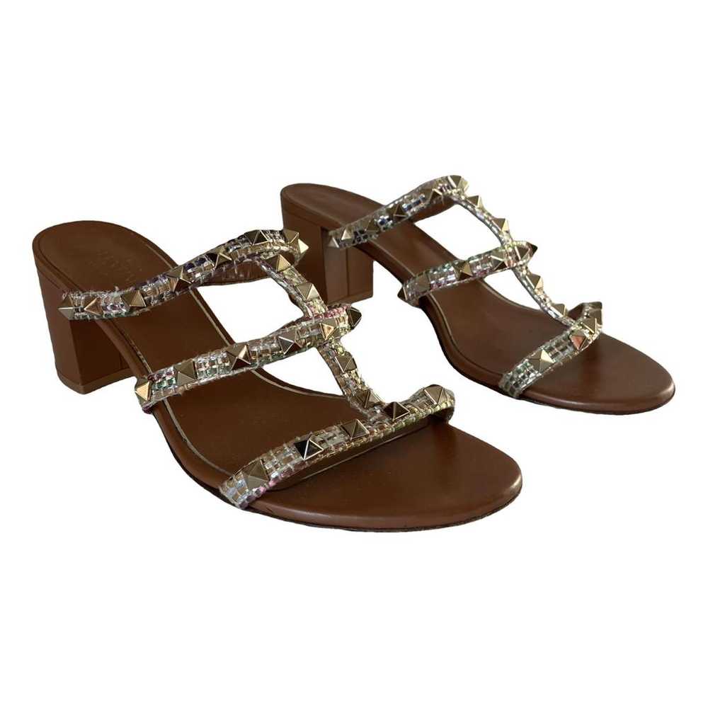 Valentino Garavani Rockstud leather sandal - image 1