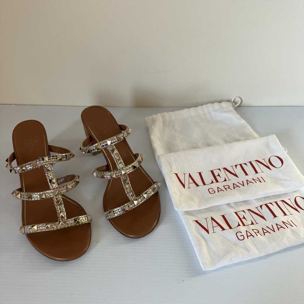 Valentino Garavani Rockstud leather sandal - image 3