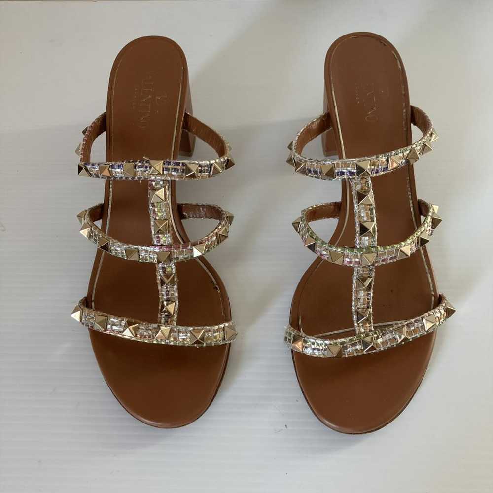 Valentino Garavani Rockstud leather sandal - image 4