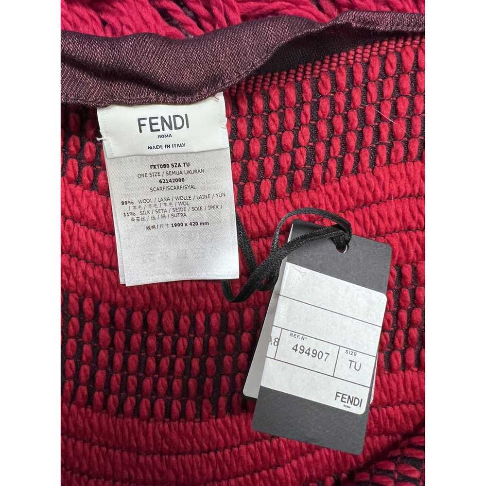 Fendi Wool scarf - image 2