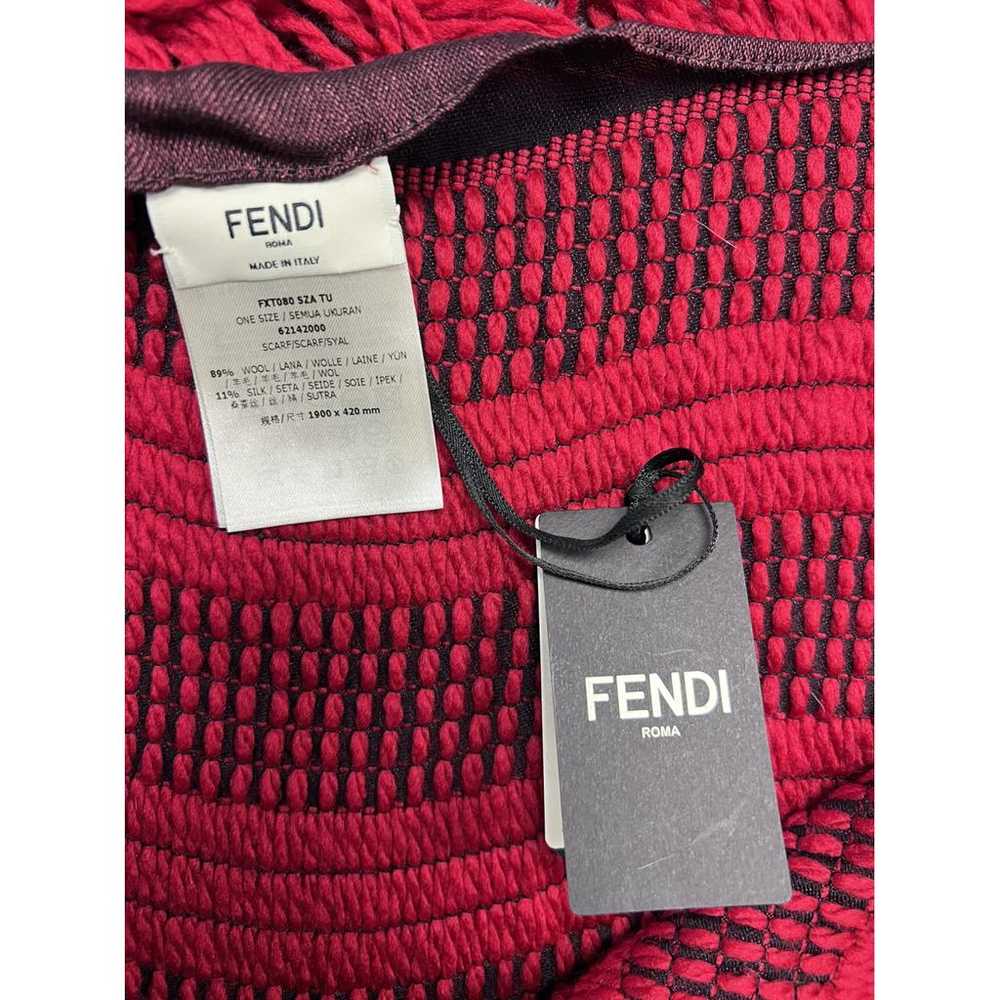 Fendi Wool scarf - image 3