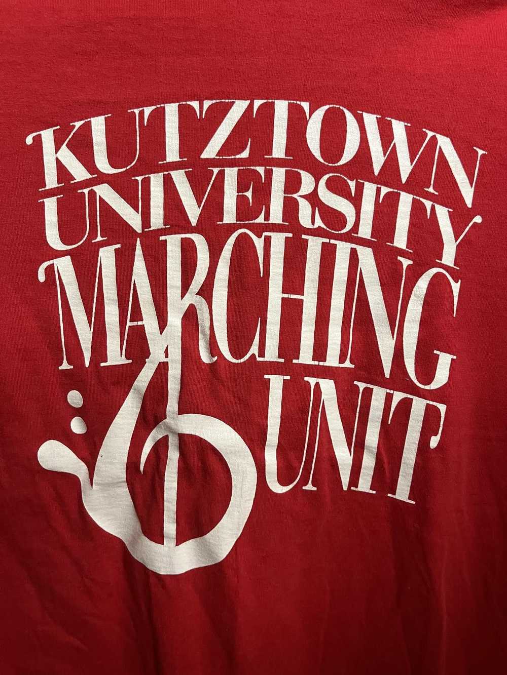 Fruit Of The Loom VTG Kutztown University Marchin… - image 3