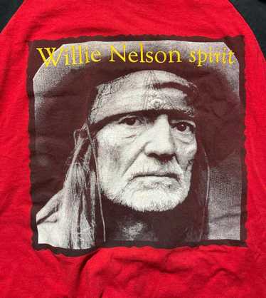 Designer Willie Nelson Preowned Large Band T-shirt