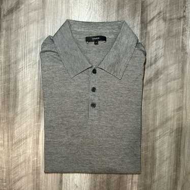 Vince Vince Pima Cotton Polo - Medium