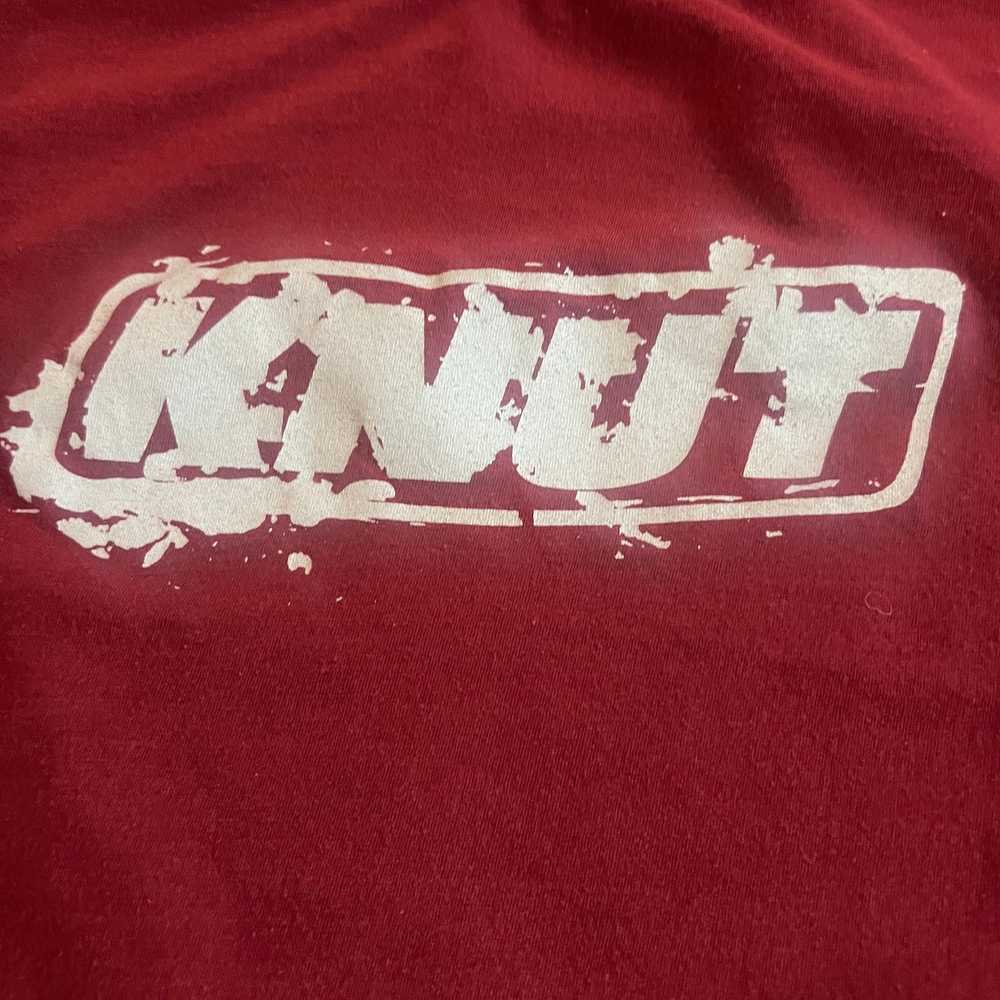 Band Tees Knut Band Logo / Devil Face Maroon Vint… - image 2