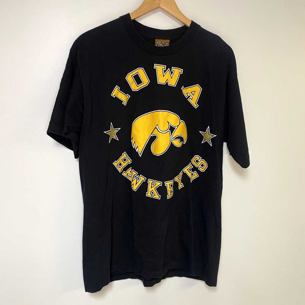 Vintage Vintage Iowa Hawkeyes Shirt Vtg College F… - image 1