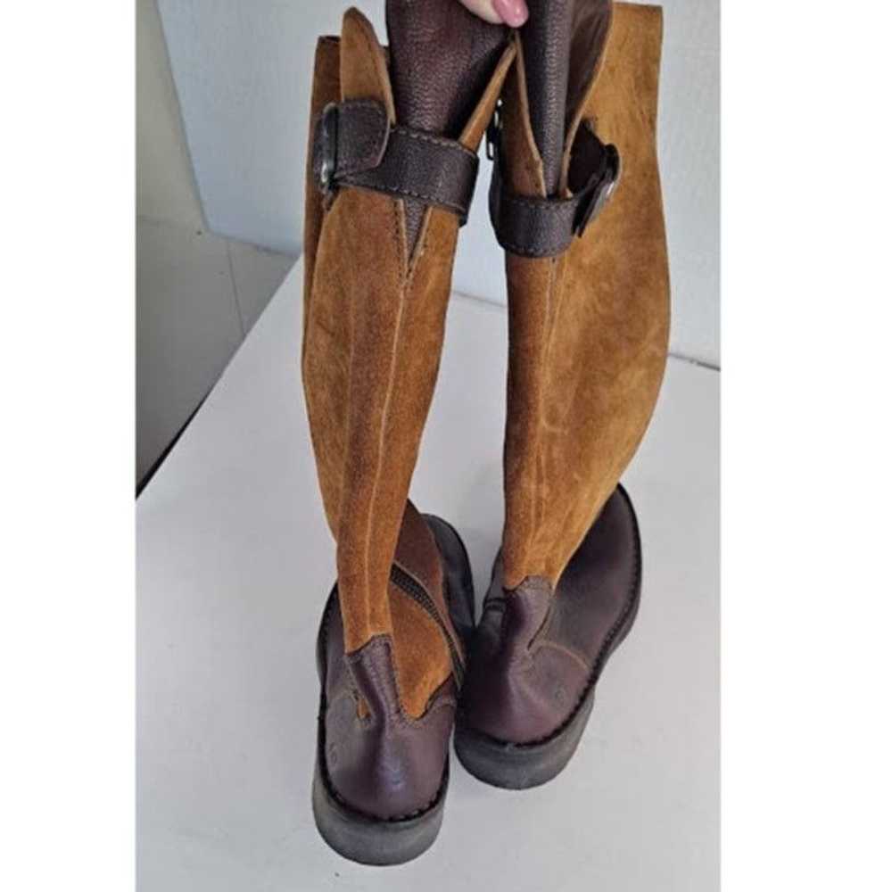 Born Born Crown Beret Leather Riding Boots Size 6 - image 2