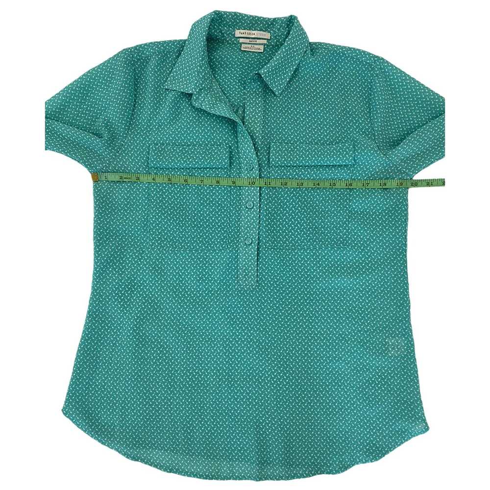 Van Heusen VANHEUSEN STUDIO Easy Fit Blue Green D… - image 7