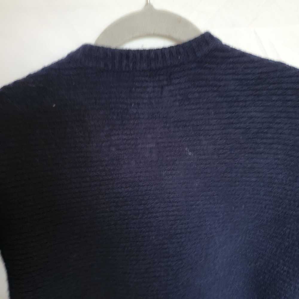 Other Tahari Navy Wool Cardigan Size Small - image 10