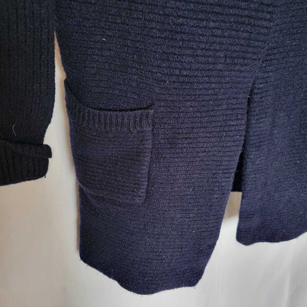 Other Tahari Navy Wool Cardigan Size Small - image 6