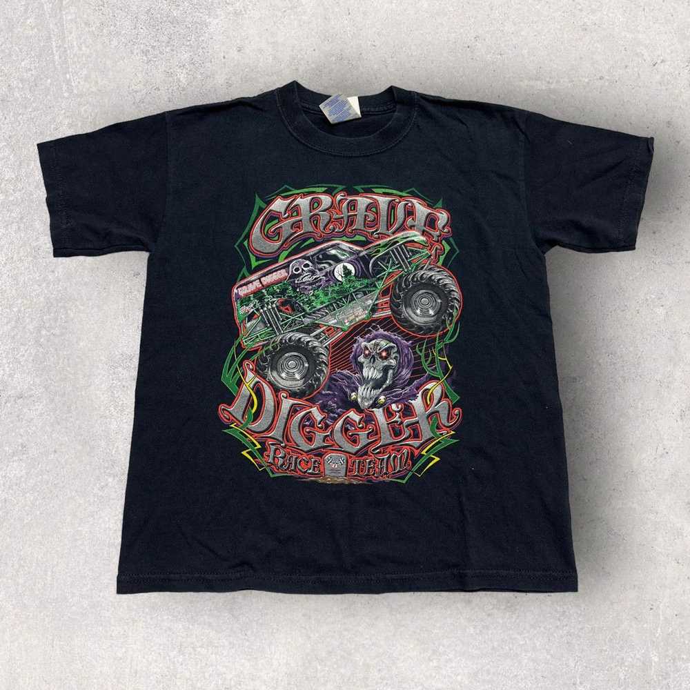 Gildan × Vintage Vintage Grave Digger tee - image 1