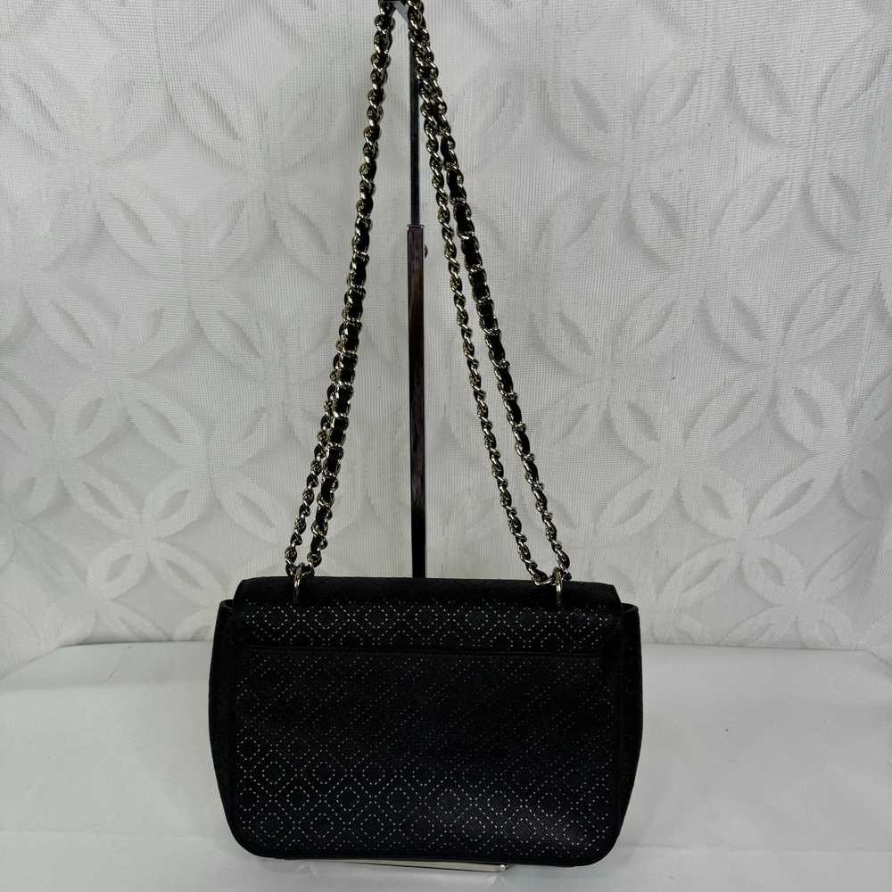 Tory Burch Tory Burch Black Robinson Perforated D… - image 4