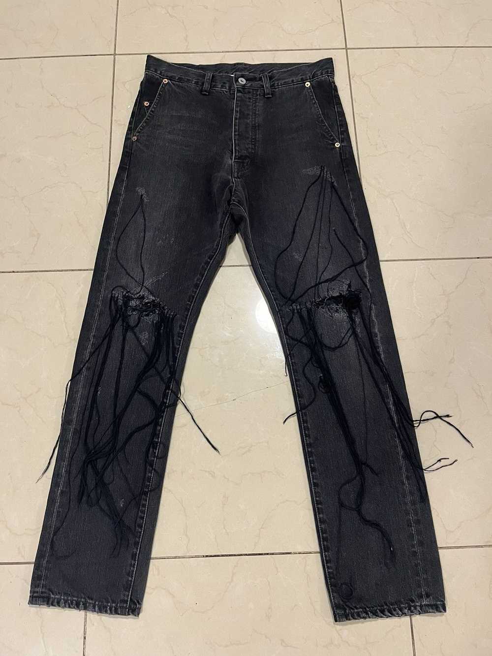 Doublet Doublet too much damage denim pant - image 1