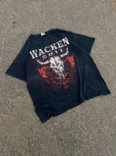 Band Tees × Movie × Vintage VINTAGE WACKEN 2011 B… - image 1