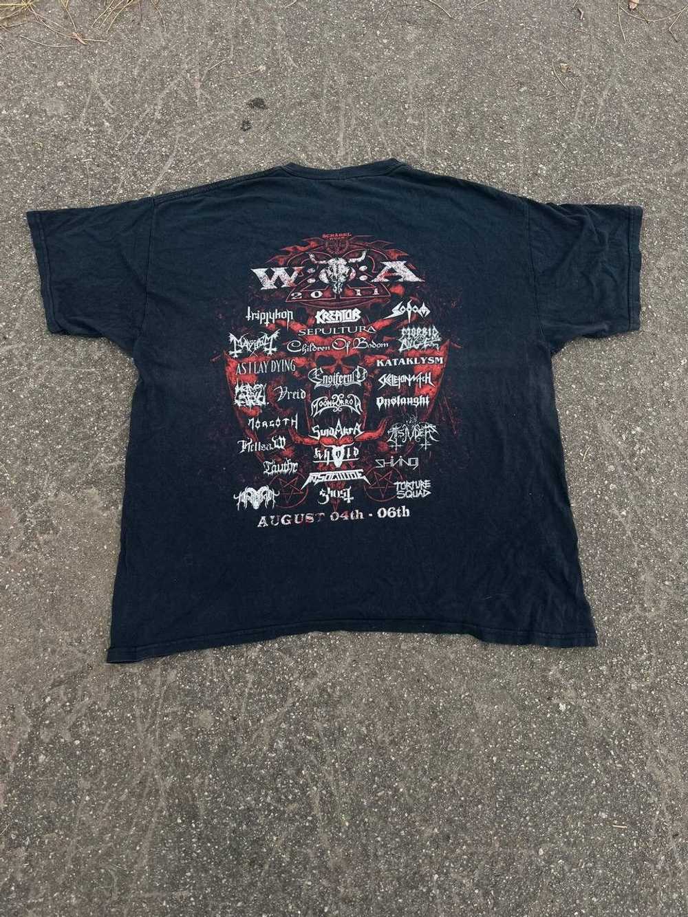 Band Tees × Movie × Vintage VINTAGE WACKEN 2011 B… - image 2