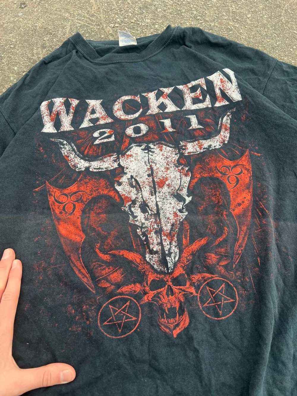 Band Tees × Movie × Vintage VINTAGE WACKEN 2011 B… - image 3