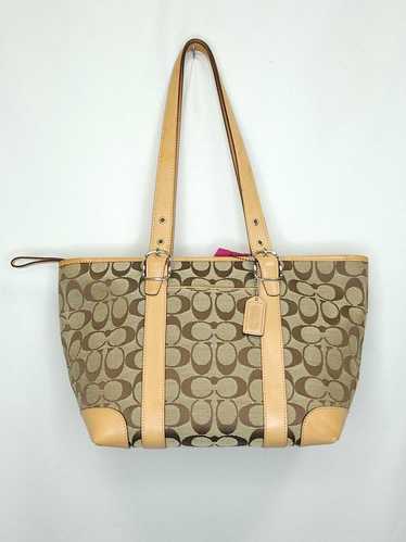 Coach Signature Jacquard Purse