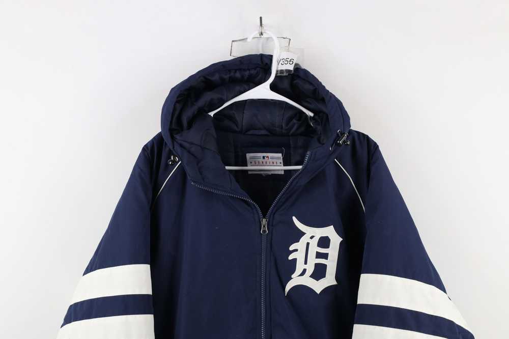 Vintage Vintage D Detroit Tigers Baseball Hooded … - image 2