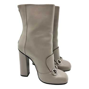 Gucci Leather boots - image 1