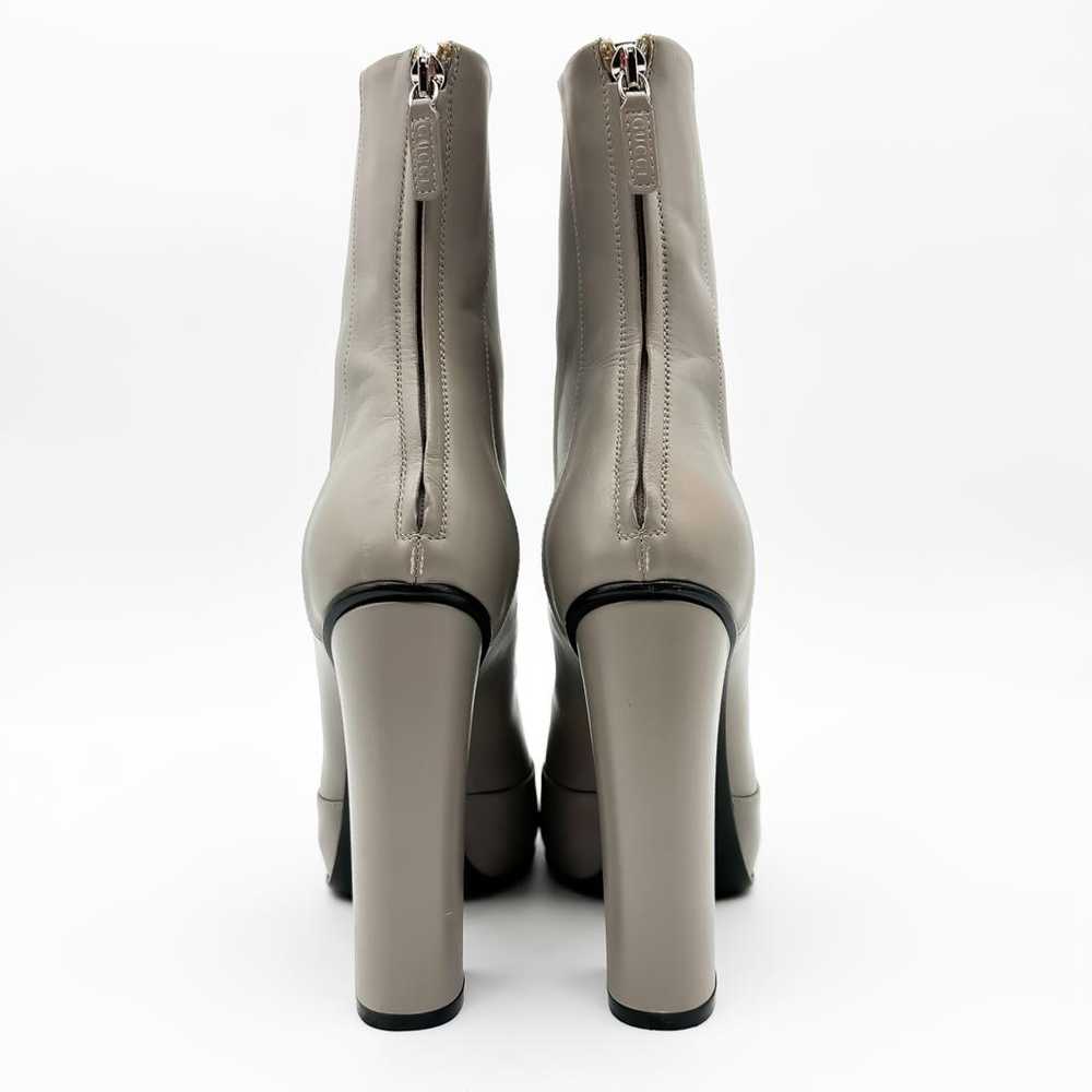 Gucci Leather boots - image 2