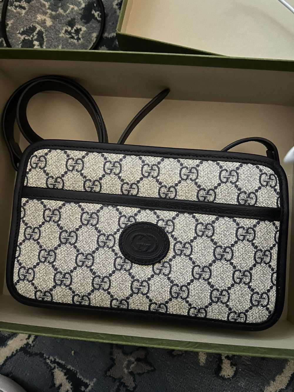 Gucci Gucci MINI BAG WITH INTERLOCKING G - image 5