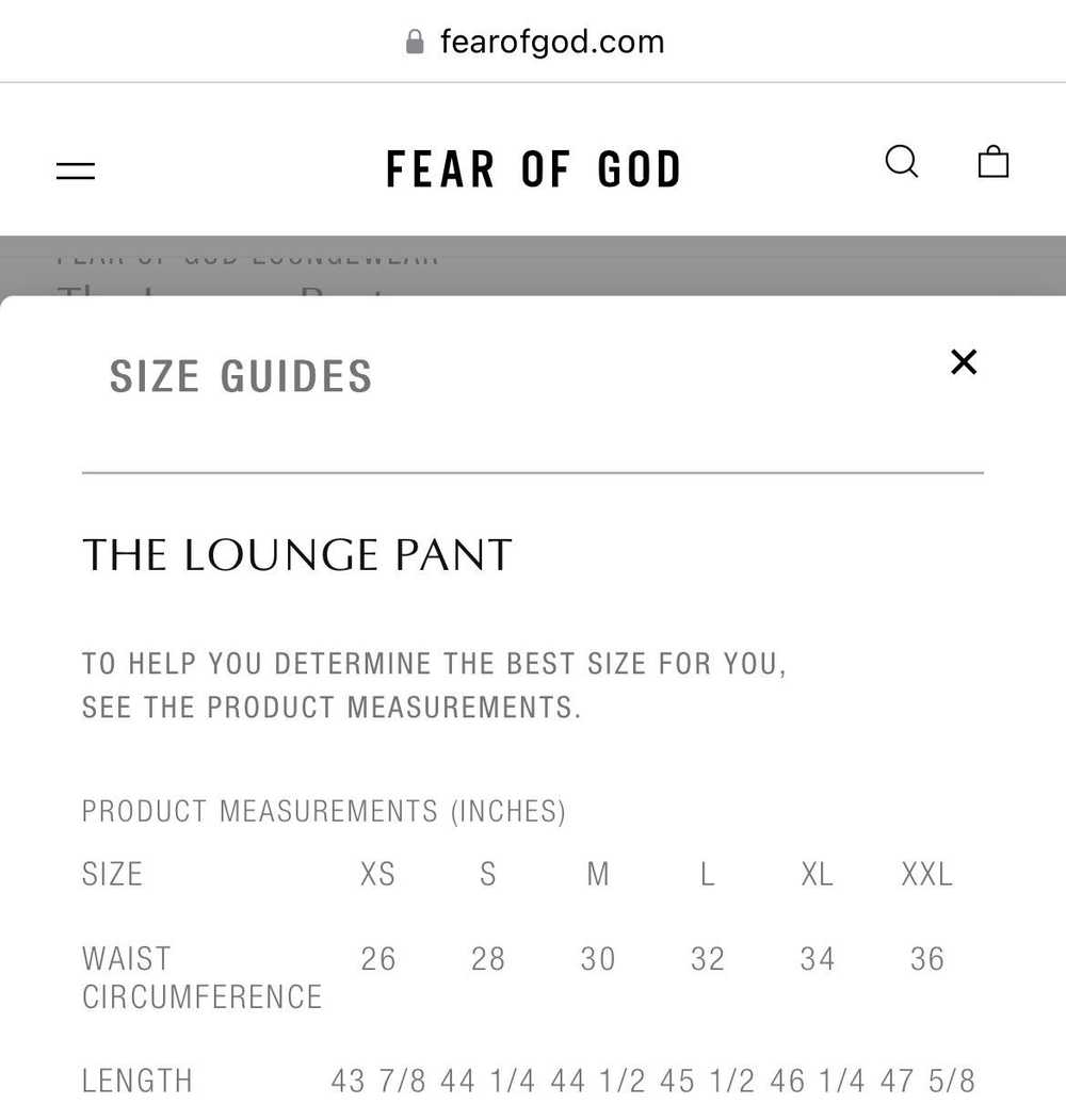 Essentials Fear of God Essentials Lounge Pant Dk … - image 5