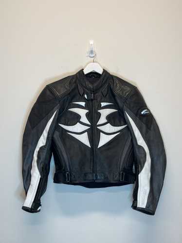 Hein Gericke Panelled Leather Racing Jacket