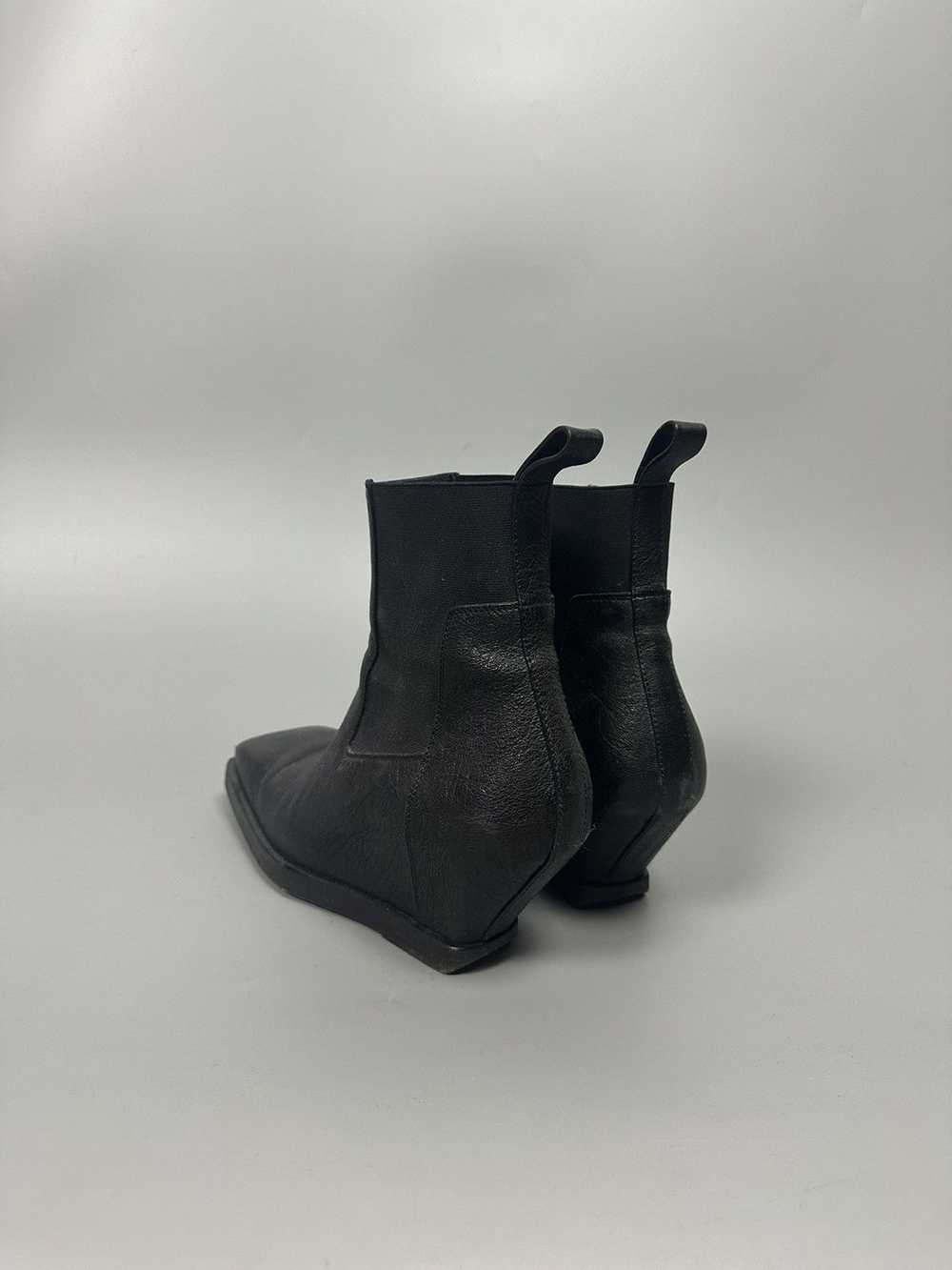 Rick Owens FW19 ‘LARRY’ Square Toed Wedges - image 3